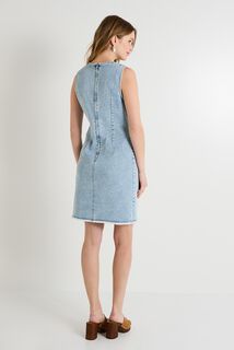 Robe en denim femme