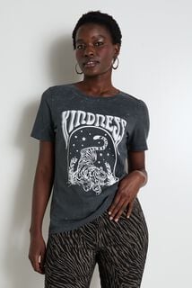 T-shirt col rond femme