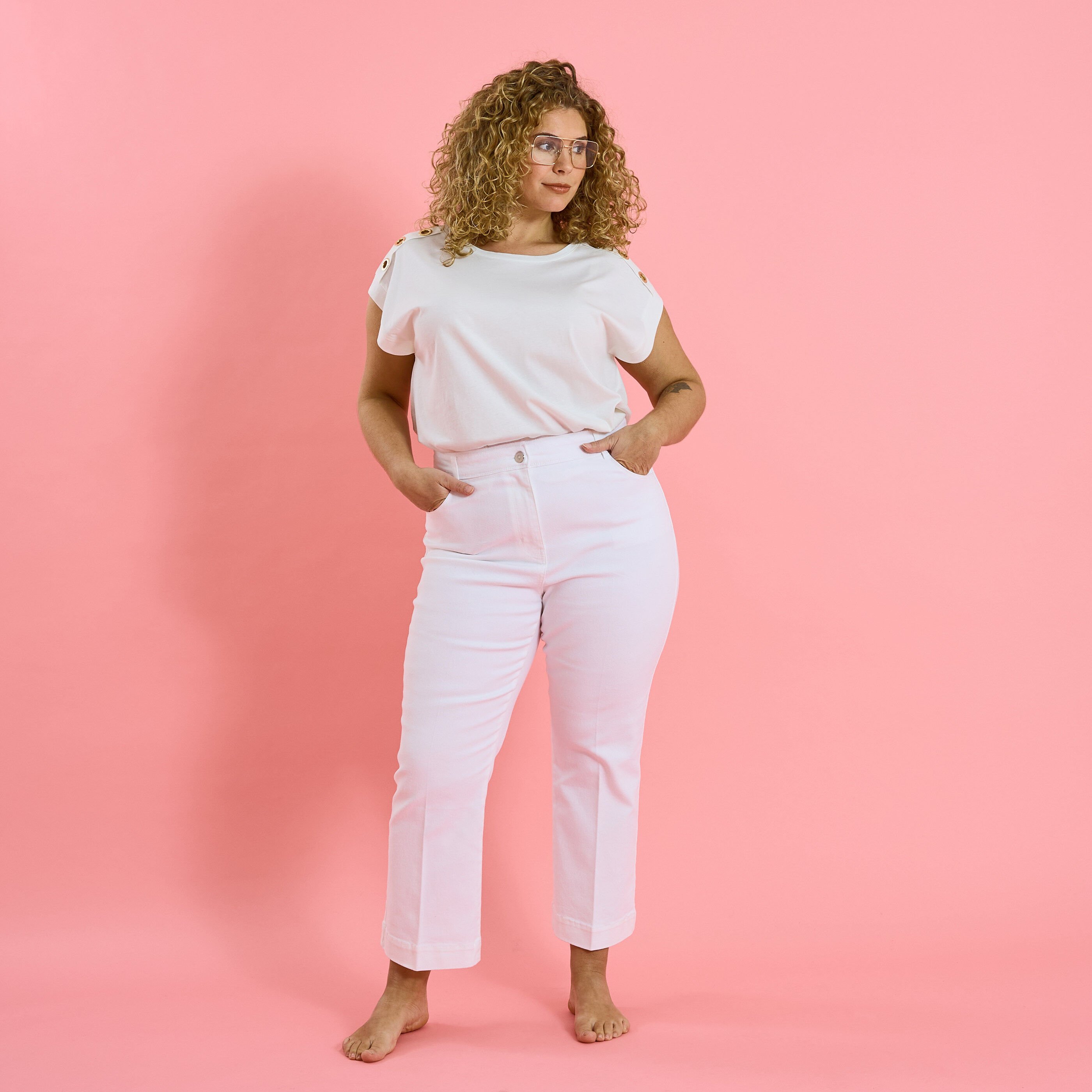 Jean bootcut raccourci TROPEZ RB02 femme