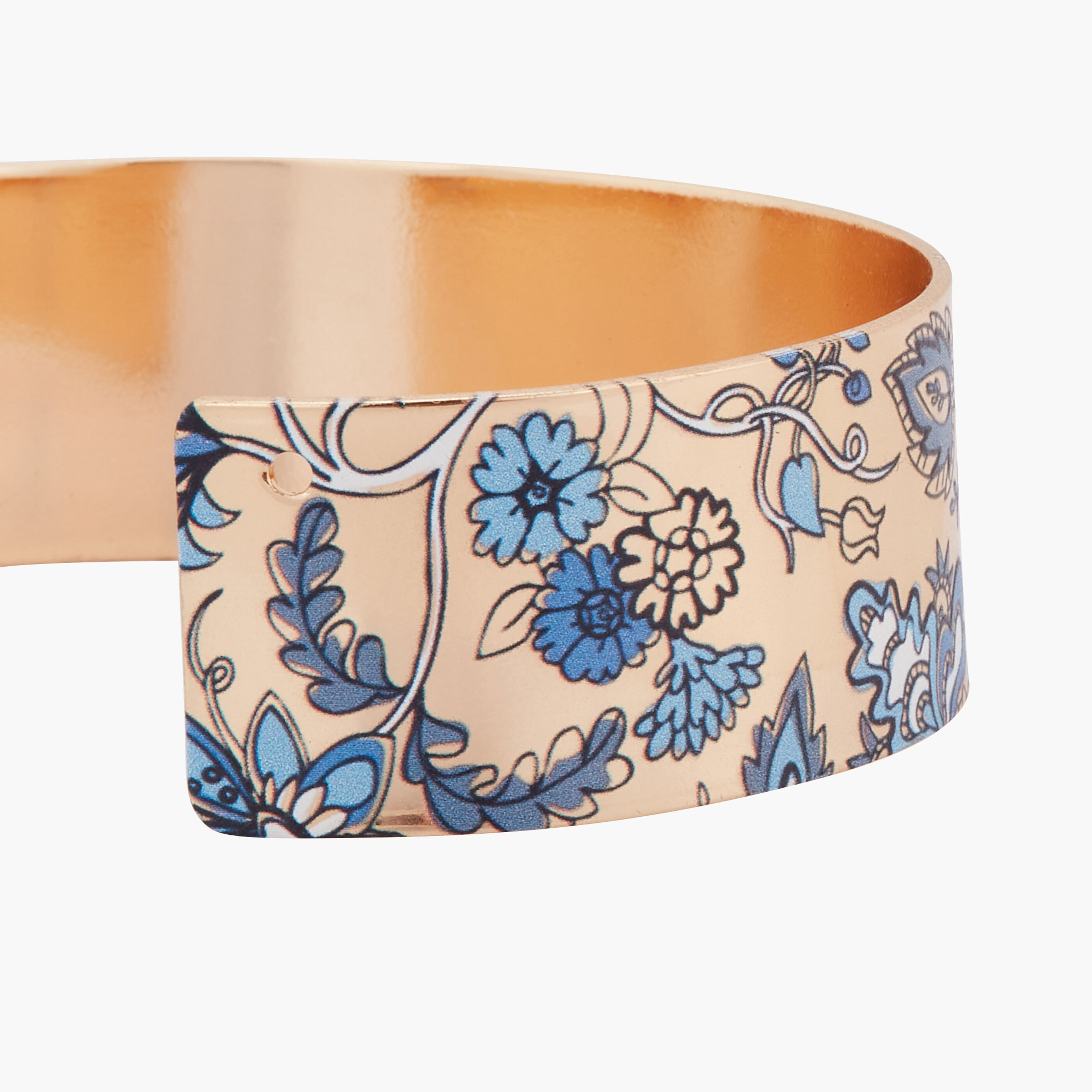 Manchette imprim&eacute; fleuri