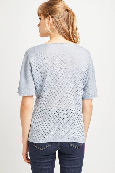 Pull ajouré femme