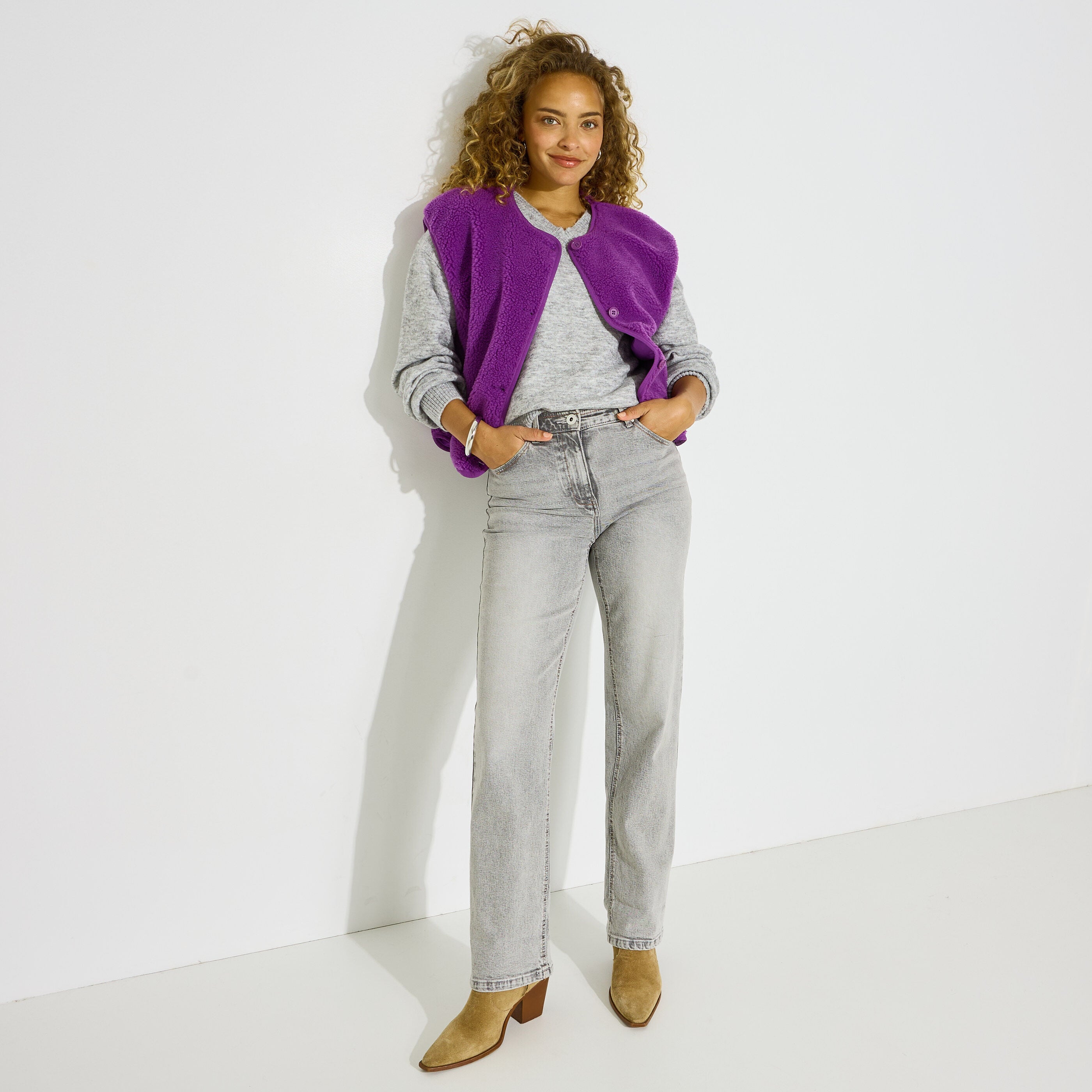 Gilet sans manches femme
