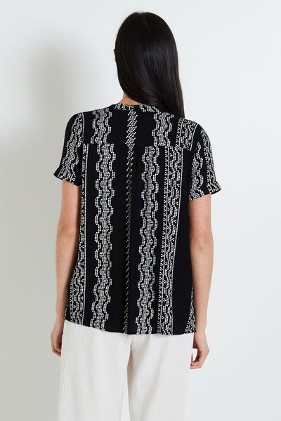 Blouse imprimée femme