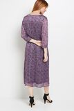 Robe longue imprimée femme