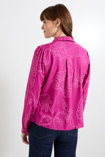 Chemise à détails ajourés femme