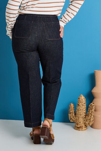 Jean flare POMPON F02 femme