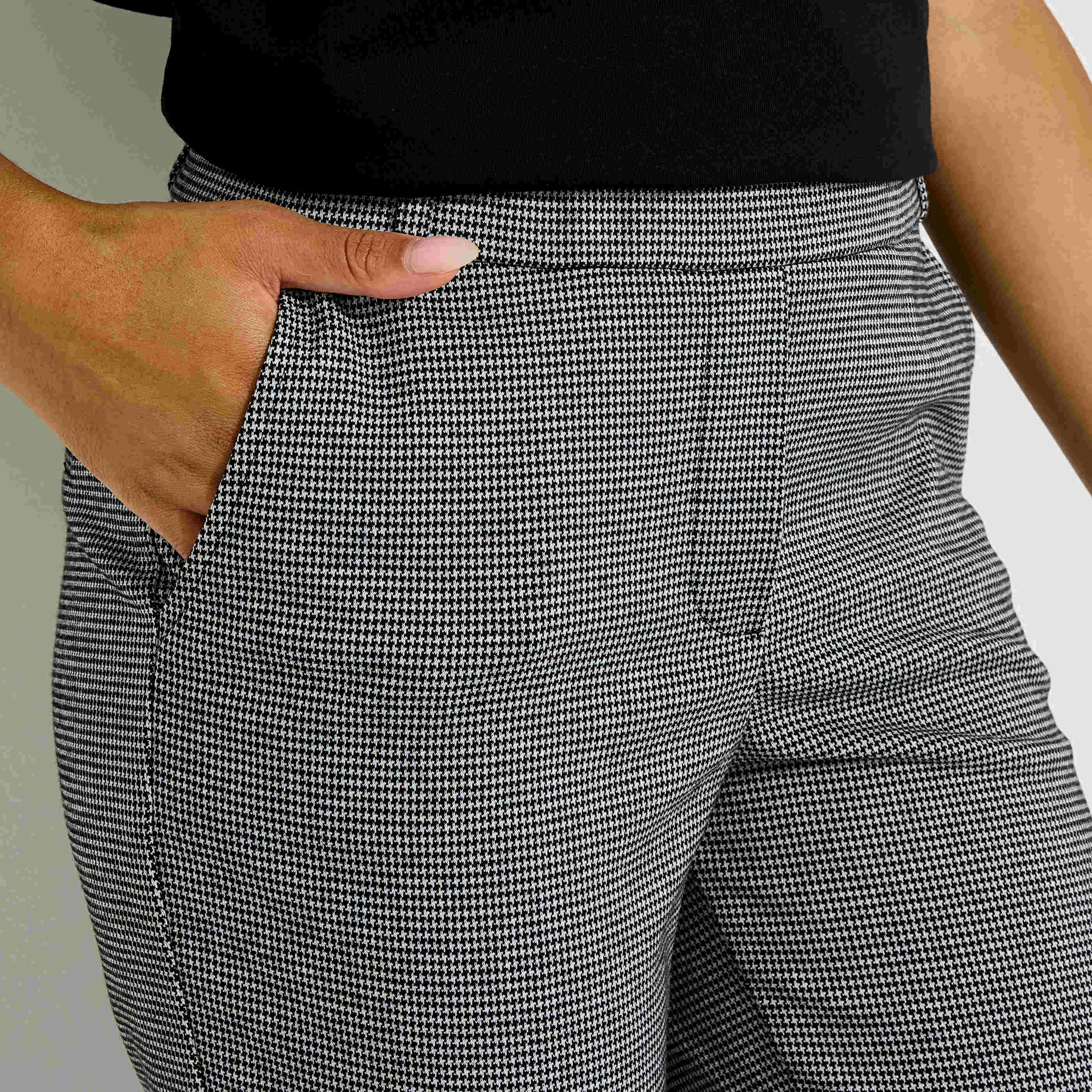 Pantalon cigarette femme