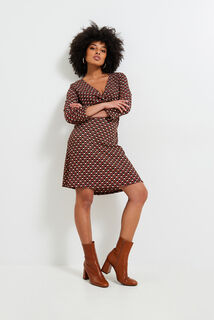 Robe imprimée femme