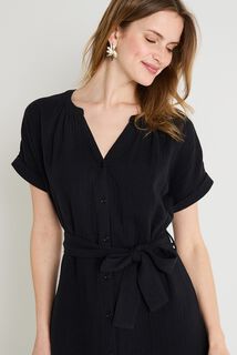Robe en gaze de coton femme