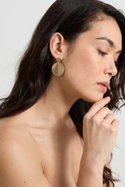 Boucles d'oreilles disques 