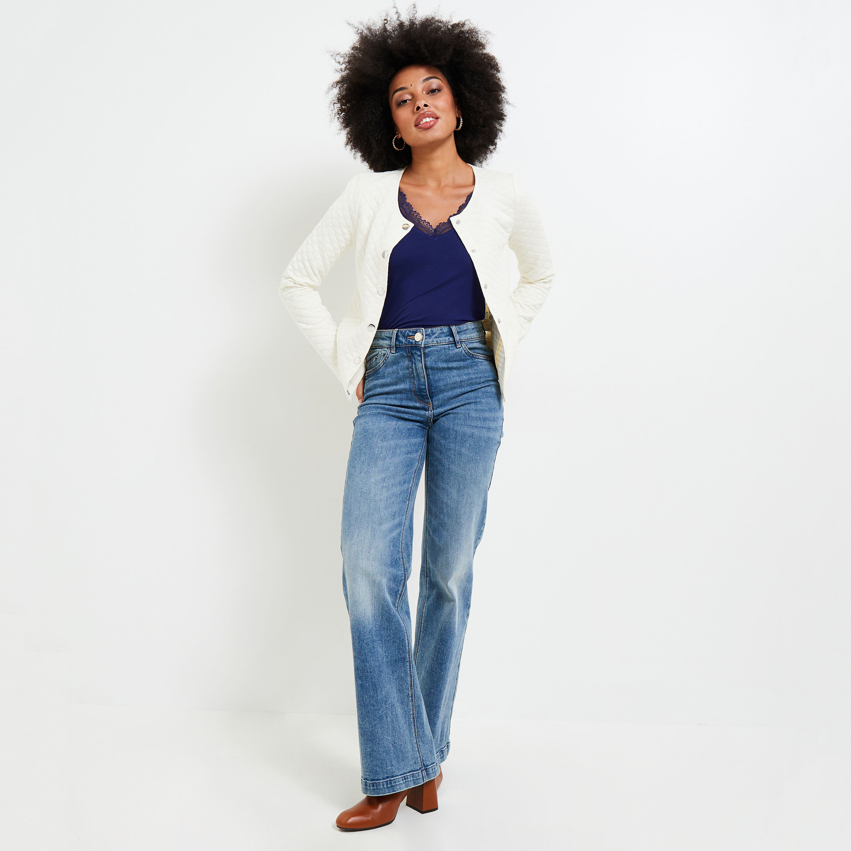 Veste matelass&eacute;e femme