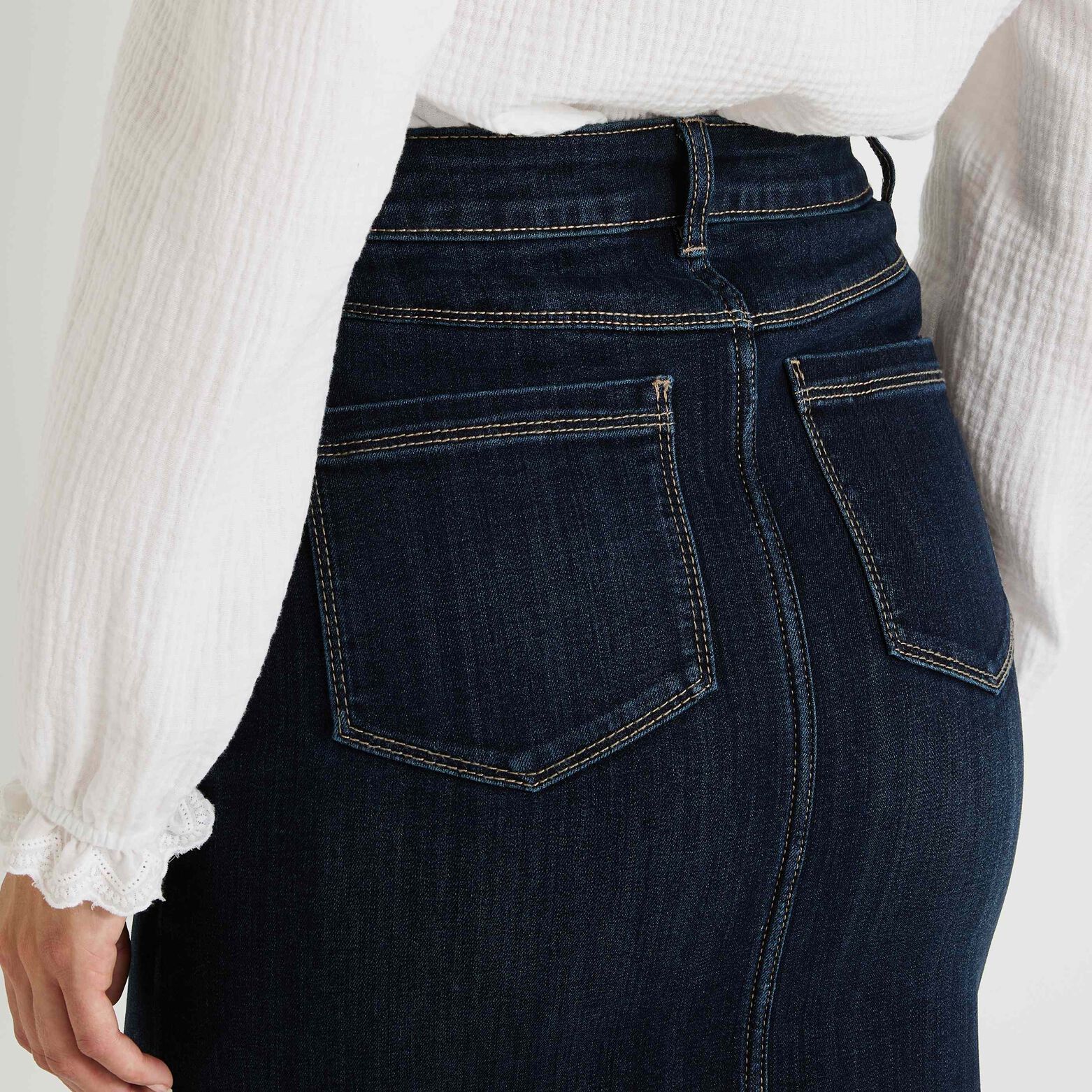 Jupe en jean femme