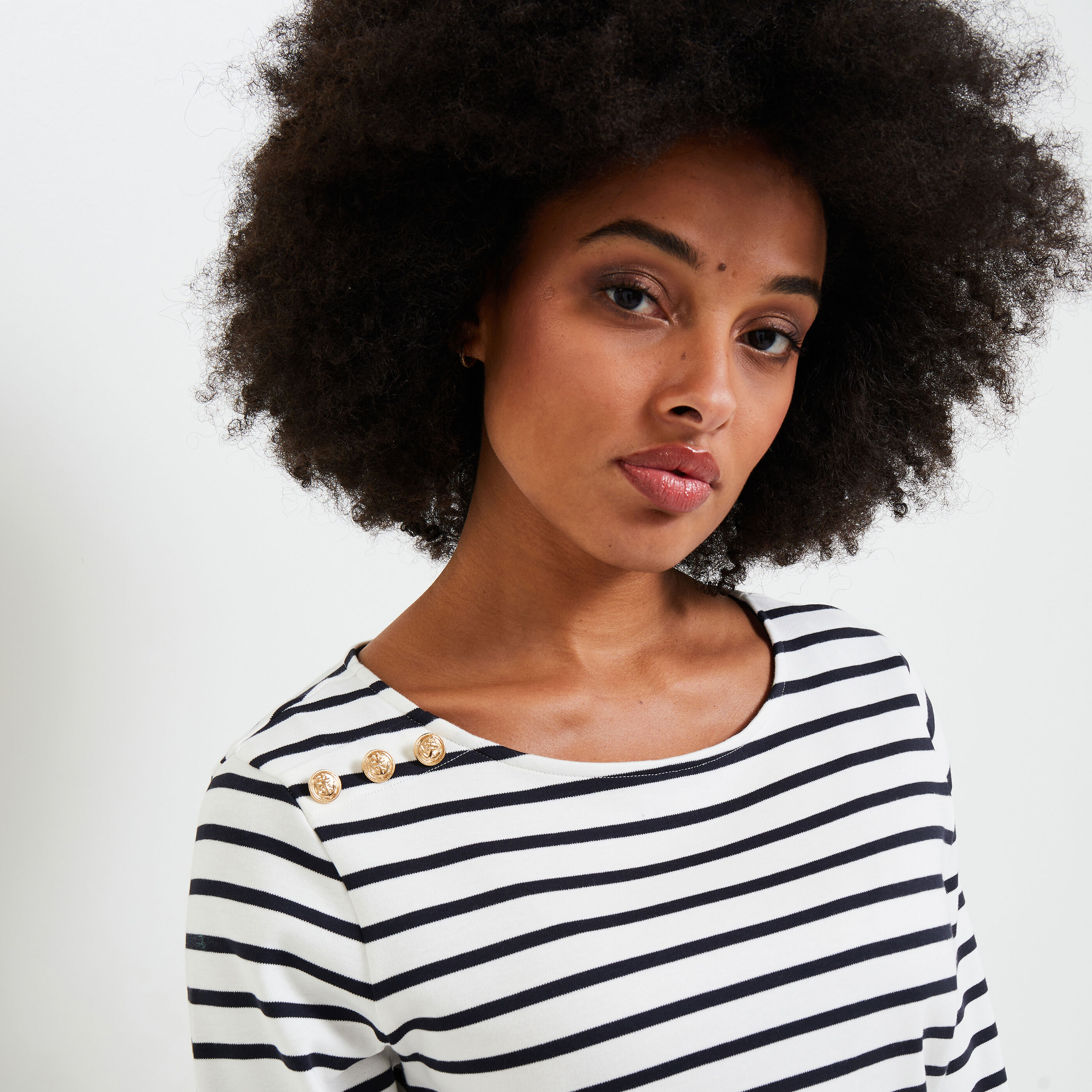 Tshirt marini&egrave;re femme