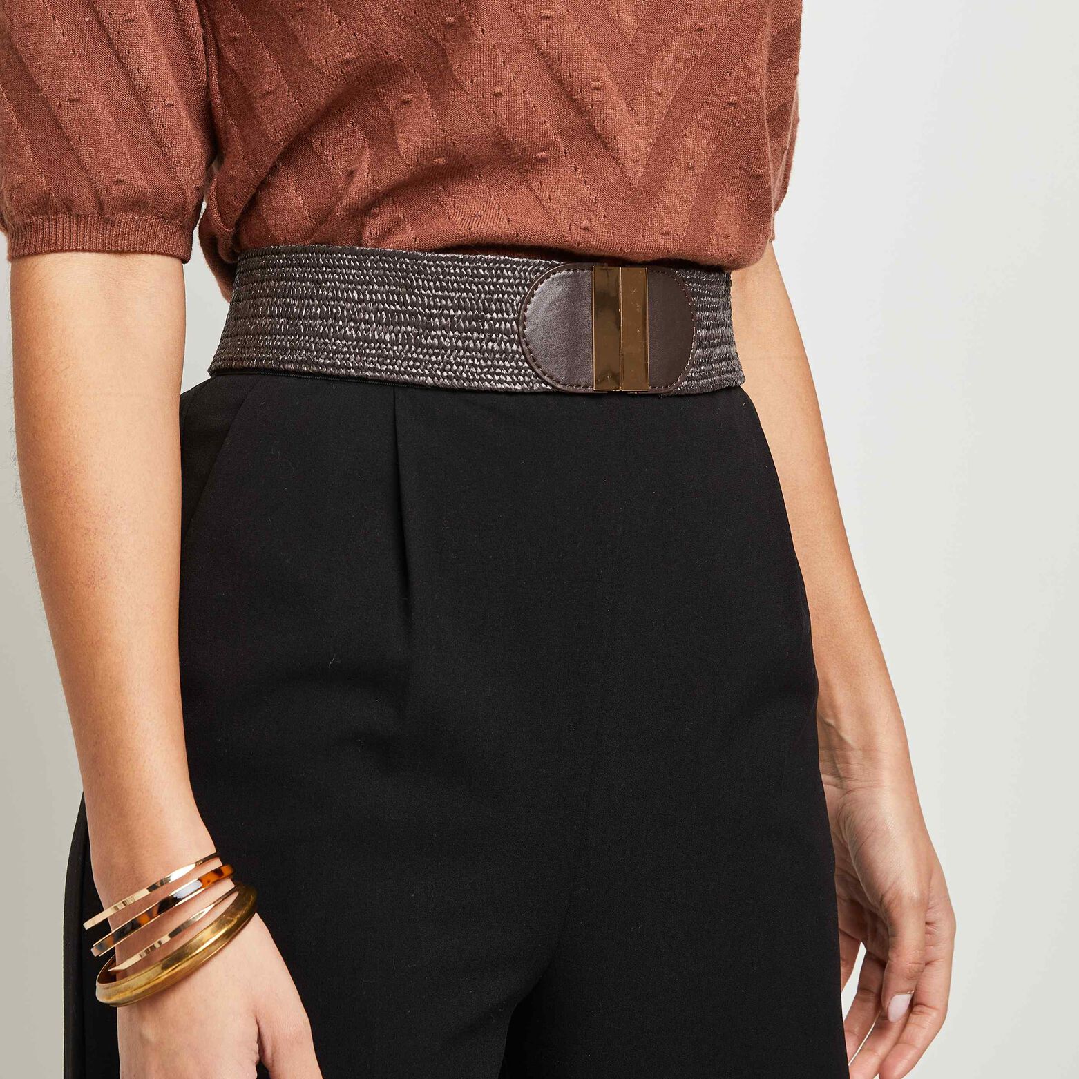 Ceinture élastique femme