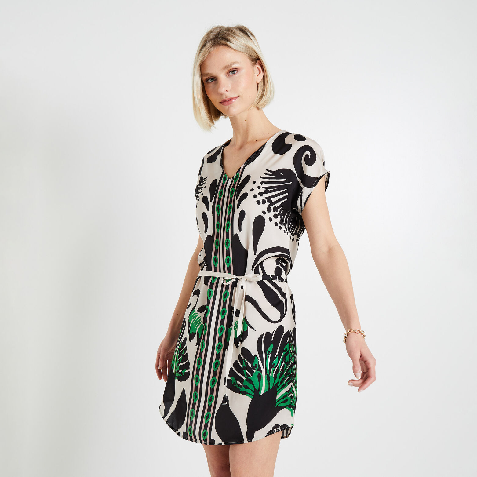 Robe imprimée femme