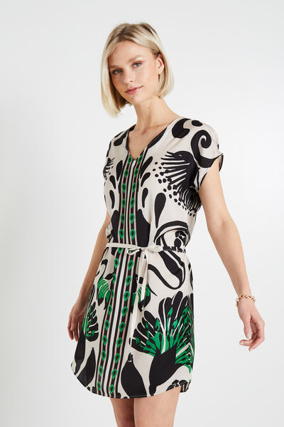 Robe imprimée femme