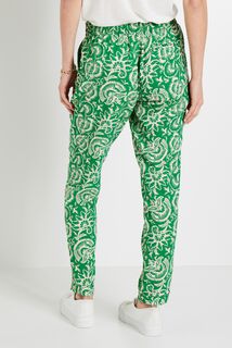 Pantalon fluide imprimé femme