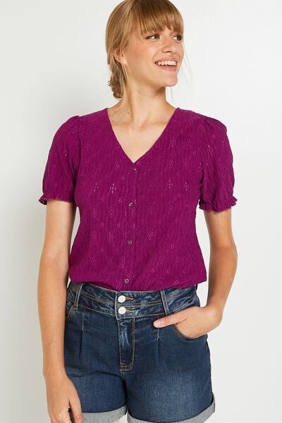 T-shirt en dentelle femme