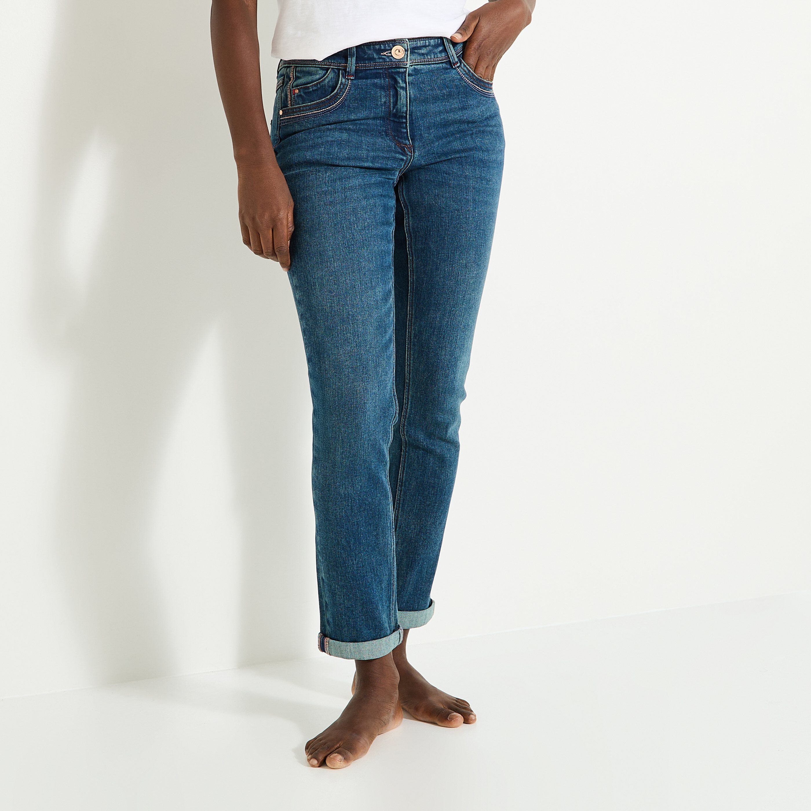 Jean raccourci TOKYO R01 femme