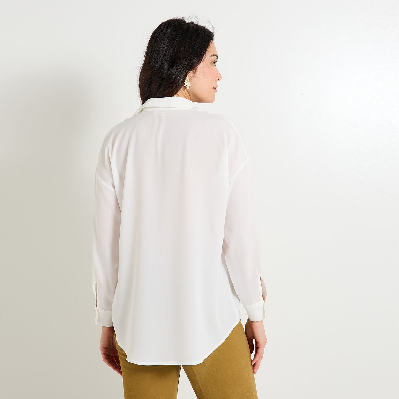 Chemise unie femme