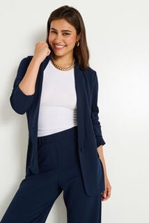 Blazer en maille fluide femme