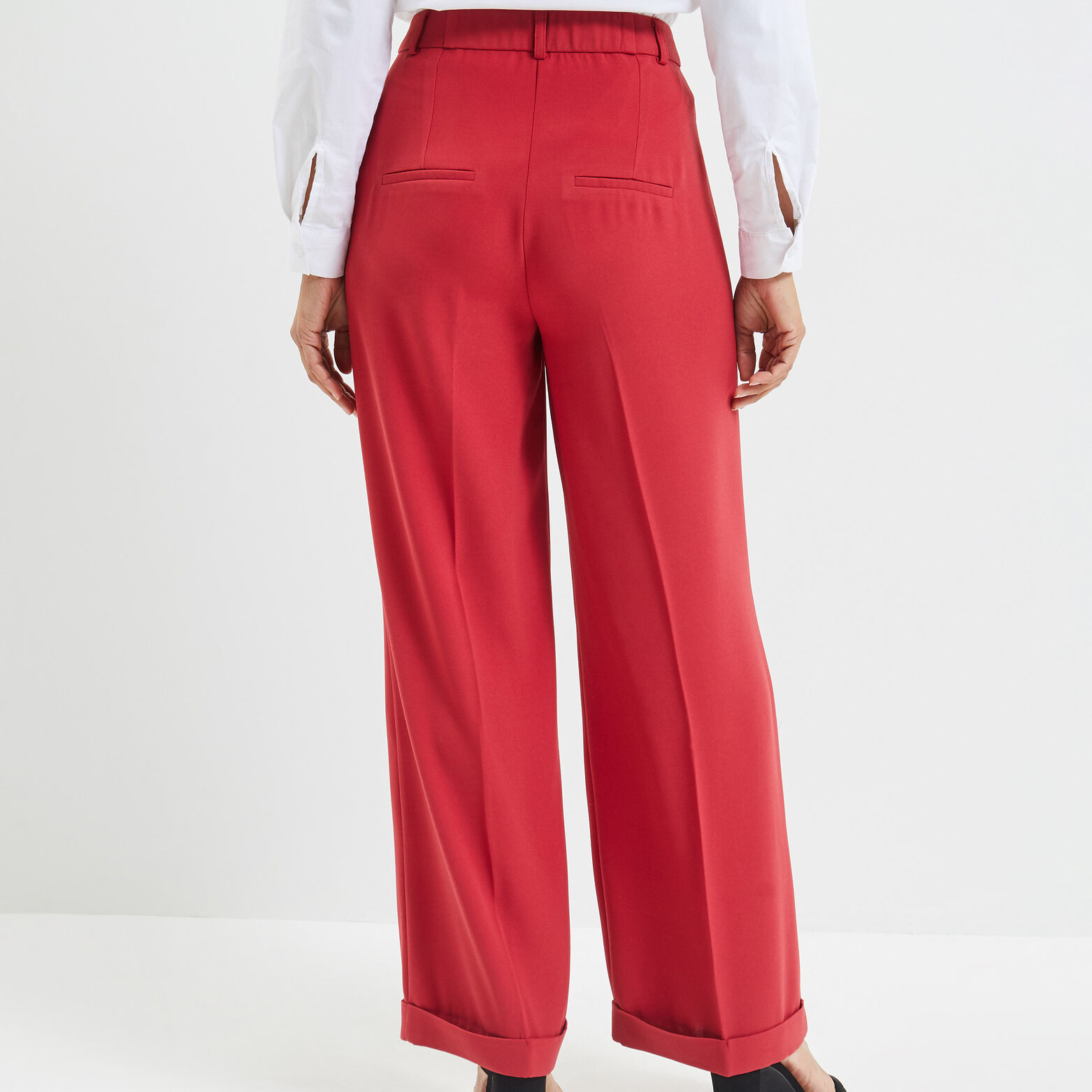 Pantalon large femme