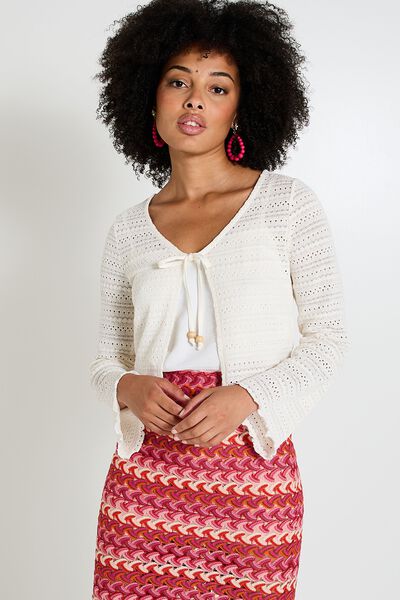 Gilet crochet femme
