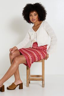 Gilet crochet femme