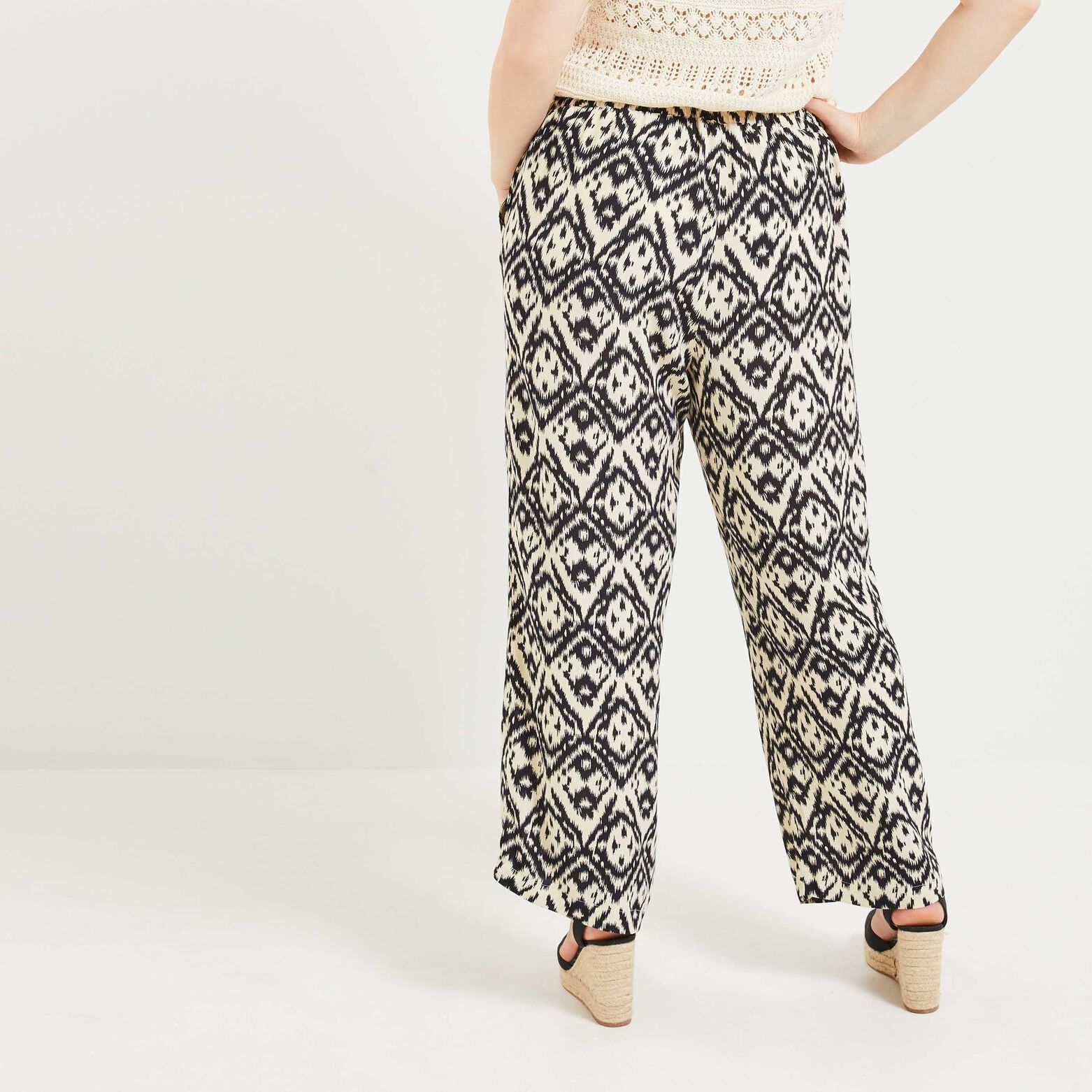 Pantalon fluide femme
