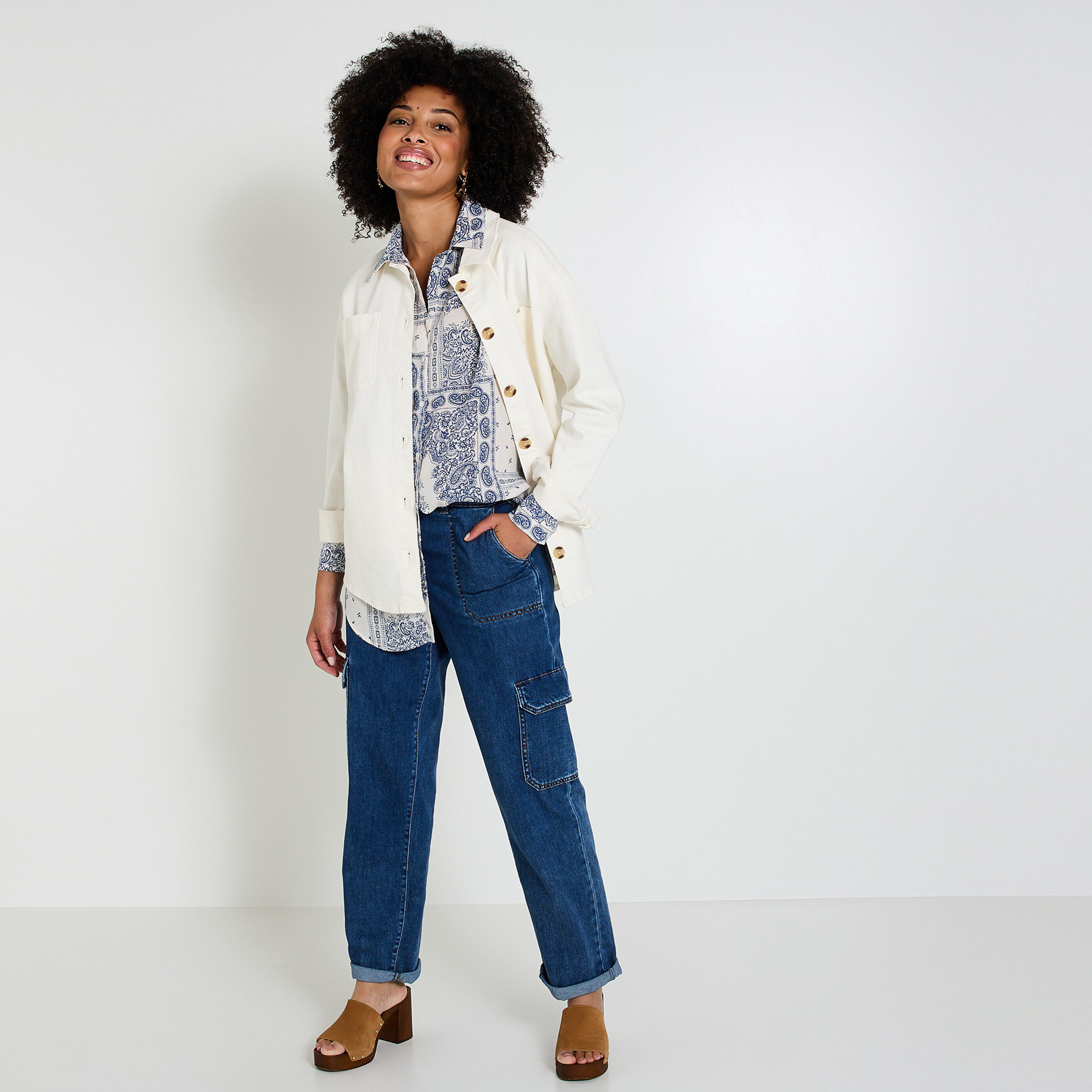 Tunique femme jean on sale