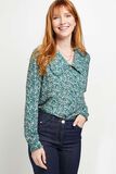 Chemisier col rond femme