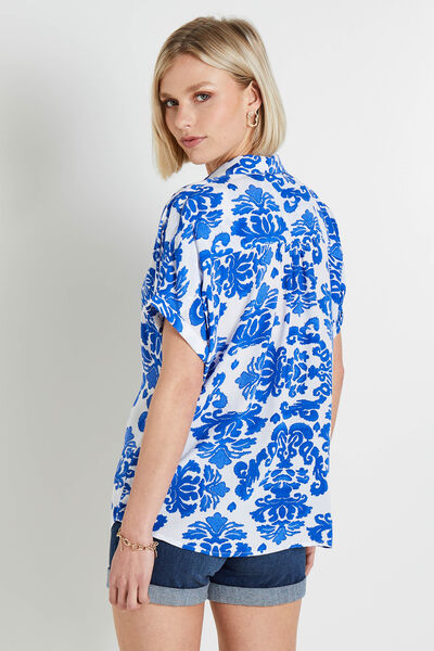 Chemise manches courtes femme