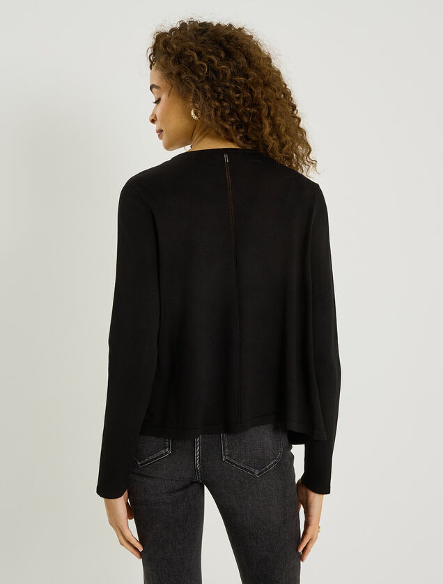 Gilet mi-long waterfall femme