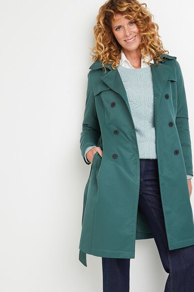 Trench long femme