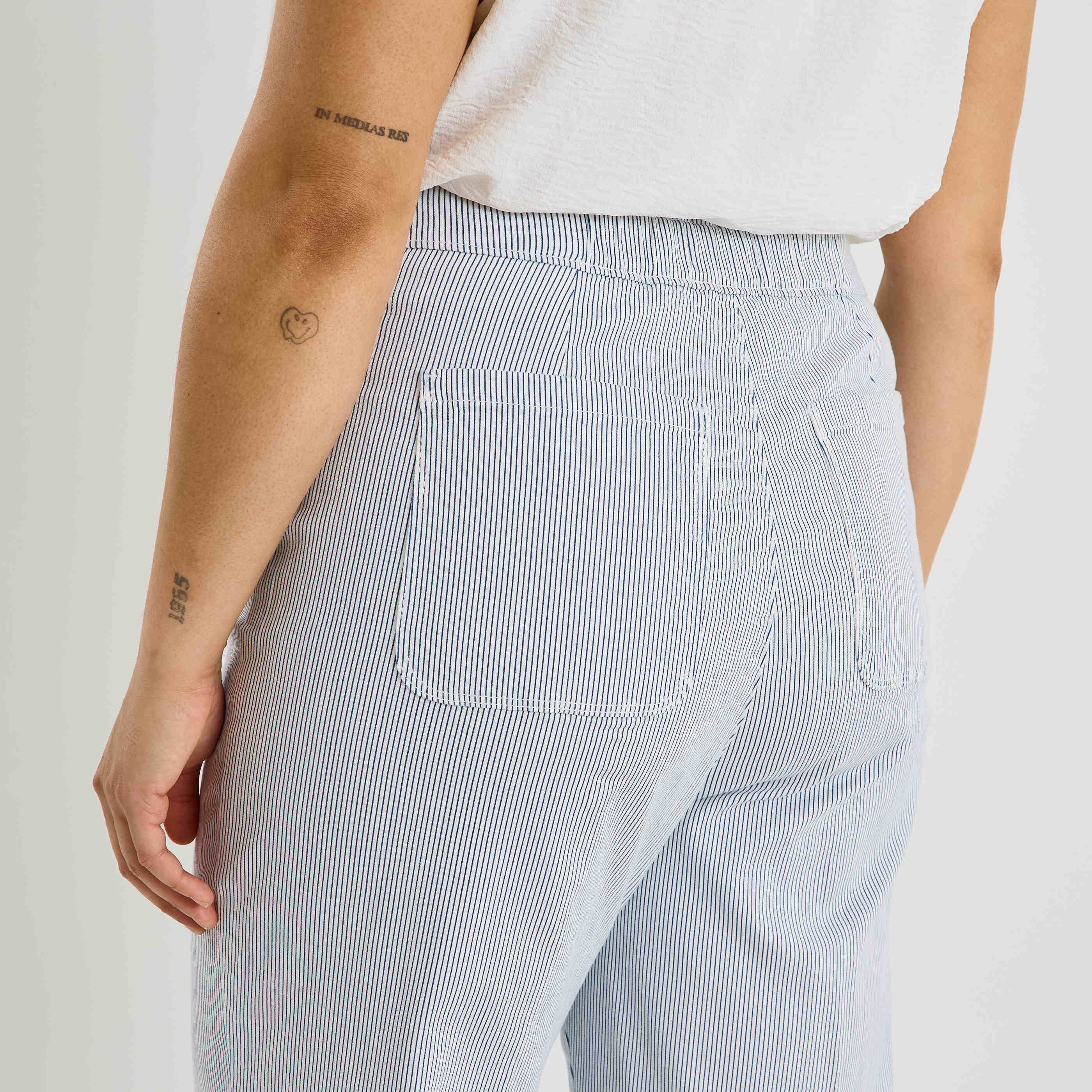 Jean flare &agrave; pont MALO F02 femme