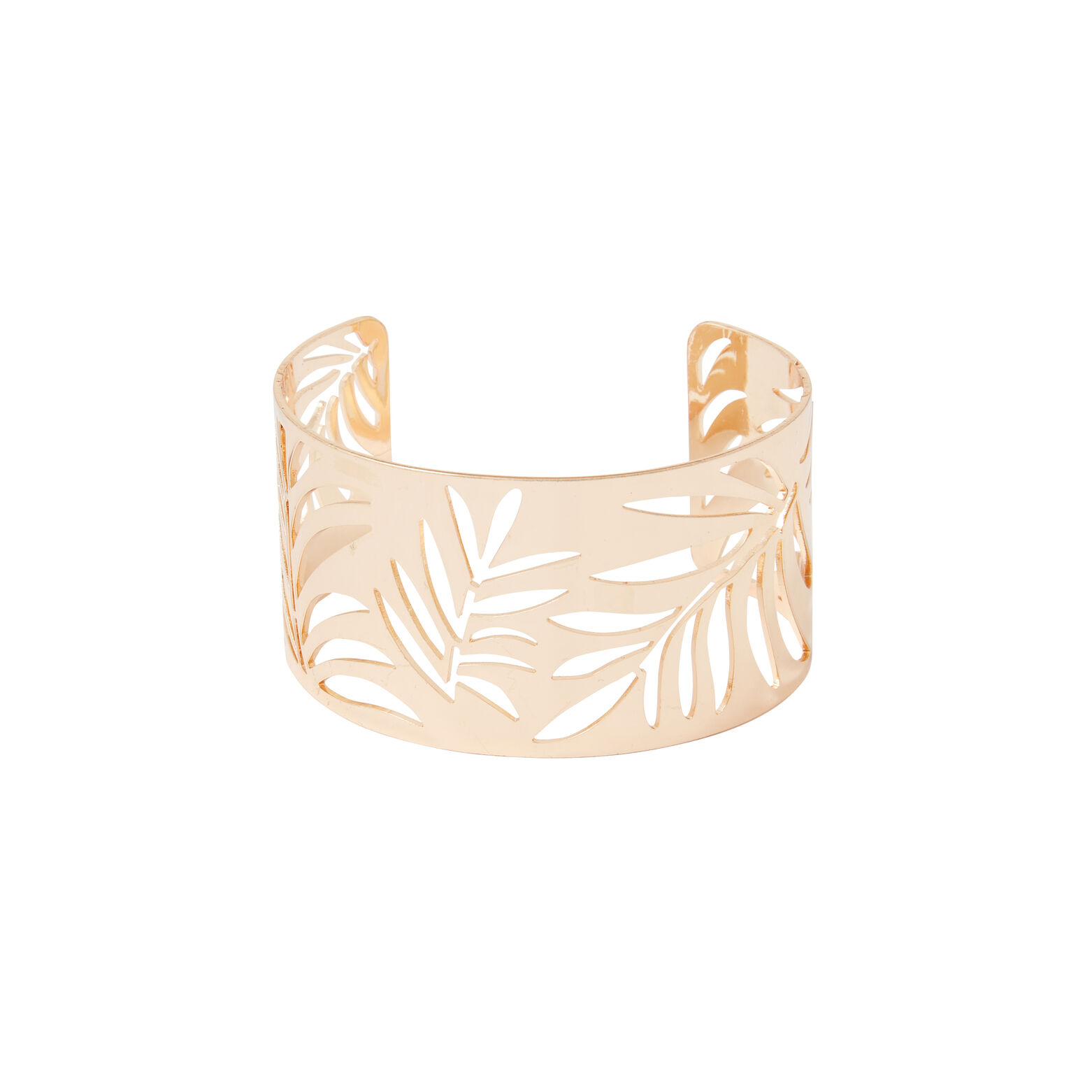 Bracelet manchette feuilles