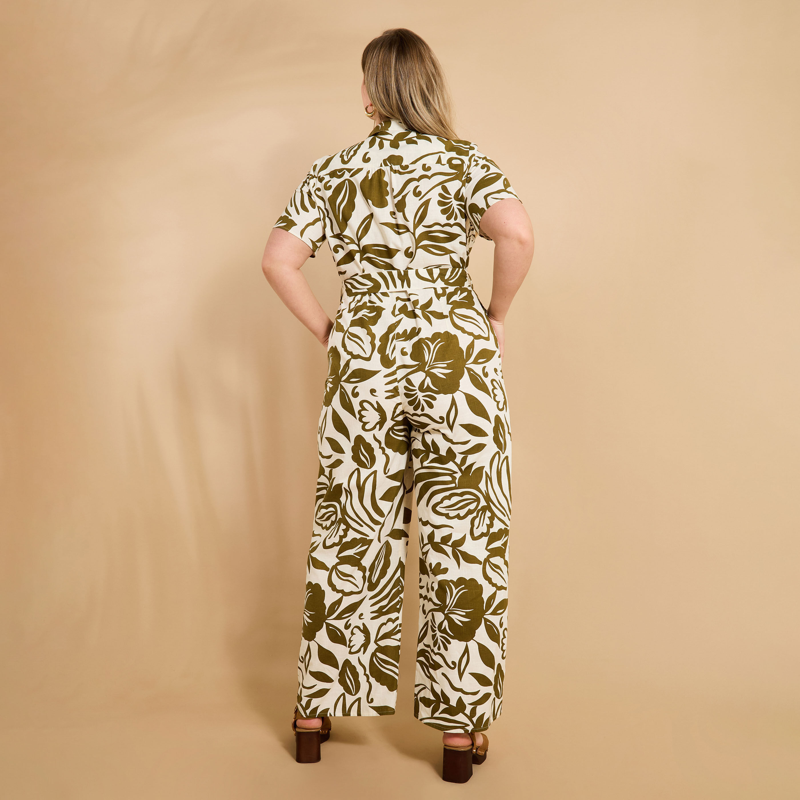 Combinaison manches courtes femme