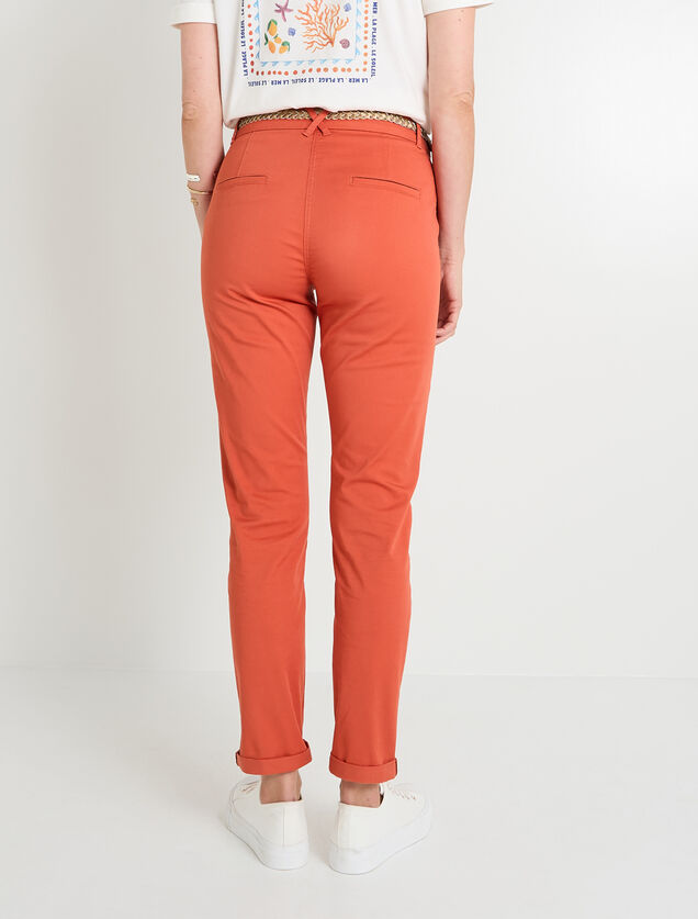 Pantalon chino femme