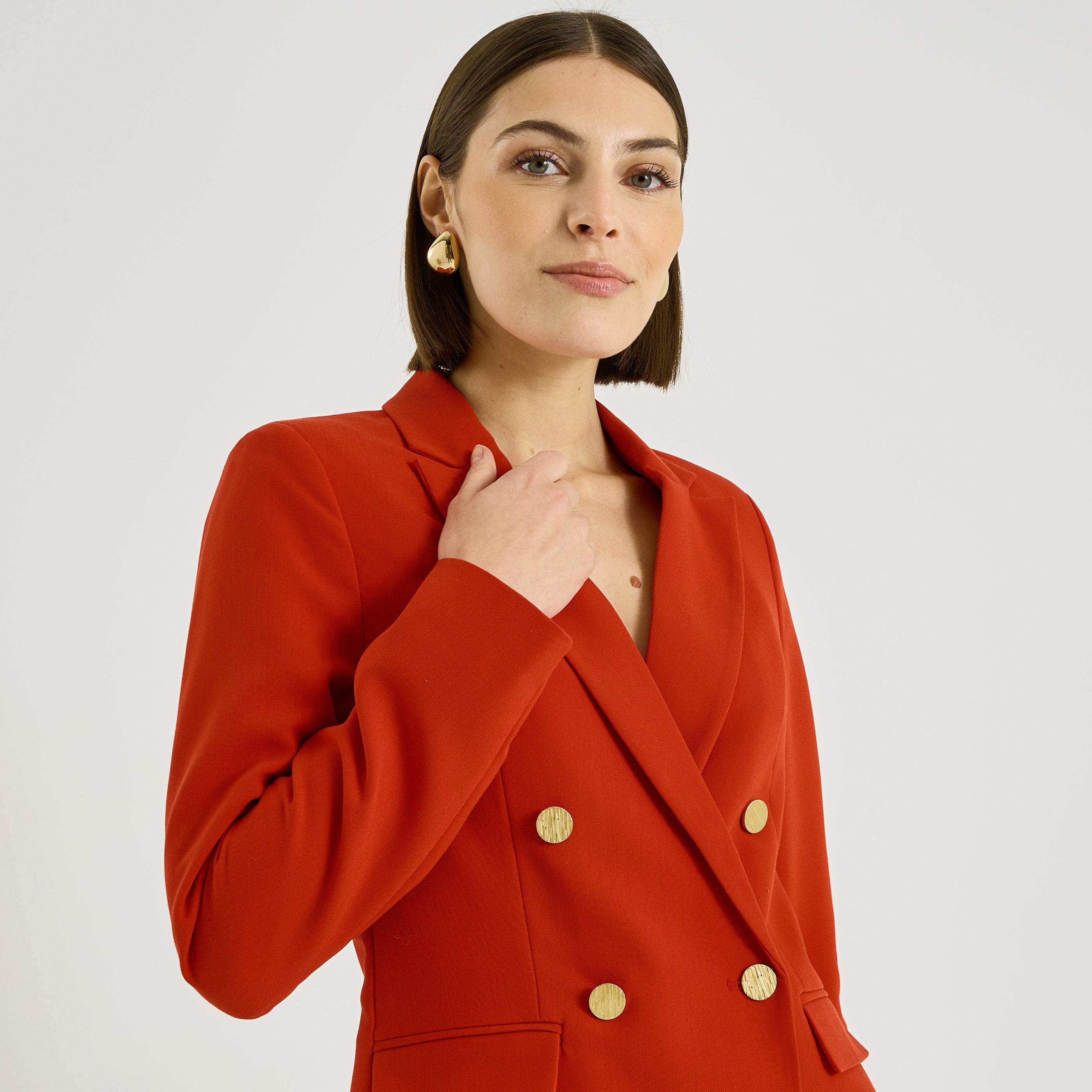 Blazer double boutonnage femme