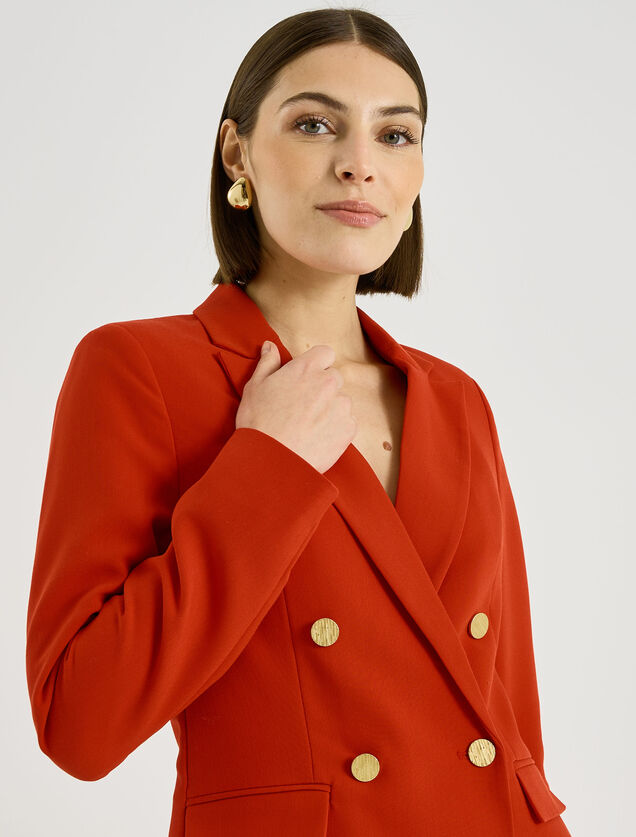 Blazer double boutonnage femme