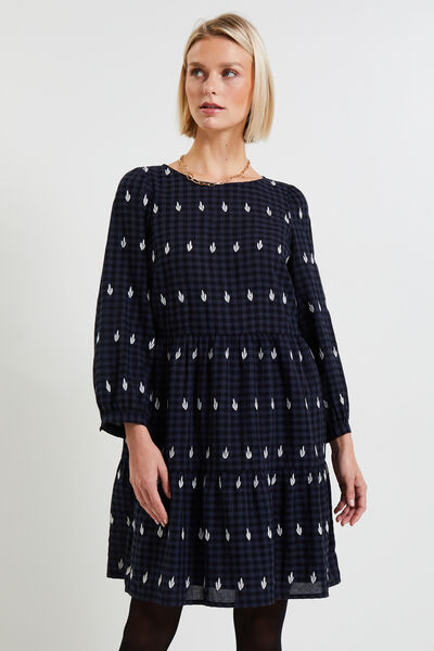 Robe vichy femme