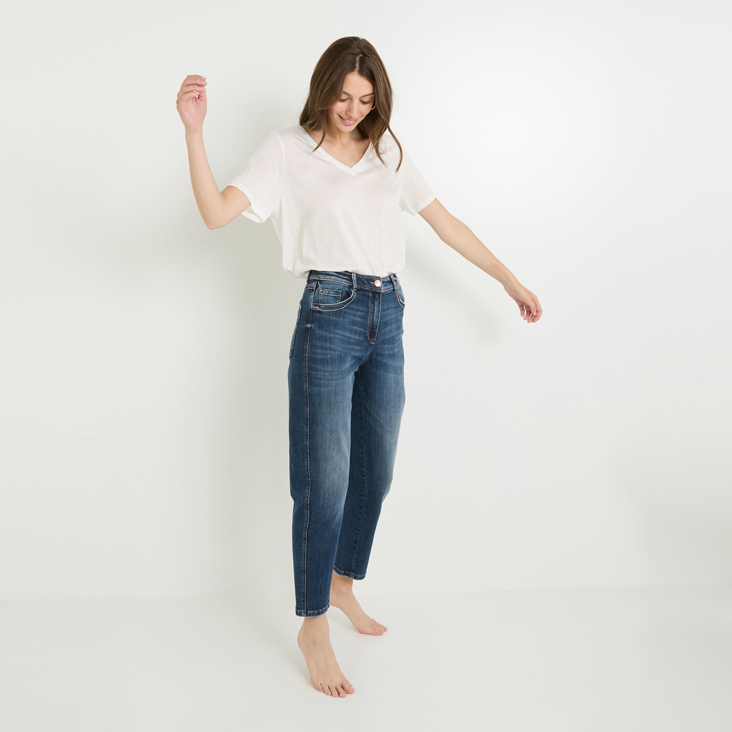 Jean carrot HOUSTON C02 femme