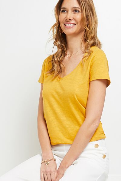 Tshirt uni femme