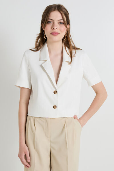 Veste blazer courte femme