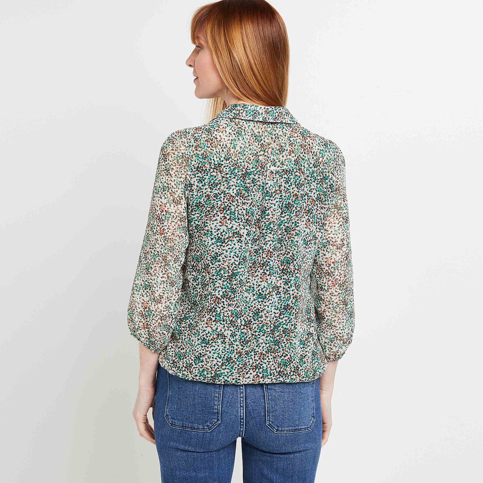 Blouse imprimée femme