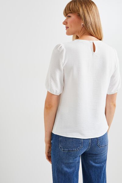 Blouse unie femme
