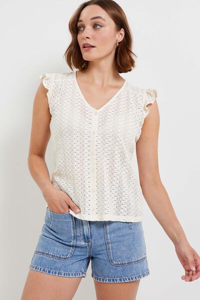 Chemisier dentelle femme
