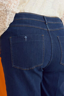 Jean flare raccourci KANSAS RF02 femme