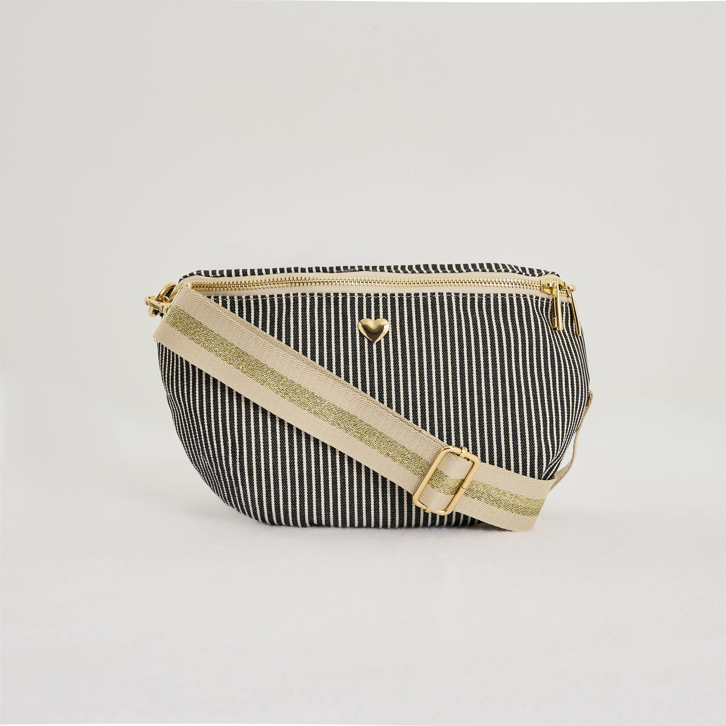 Sac banane motif ray&eacute; femme