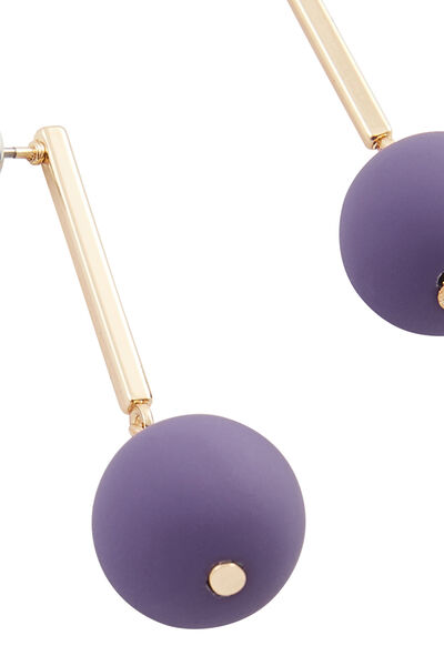 Boucles d'oreilles pendantes boules